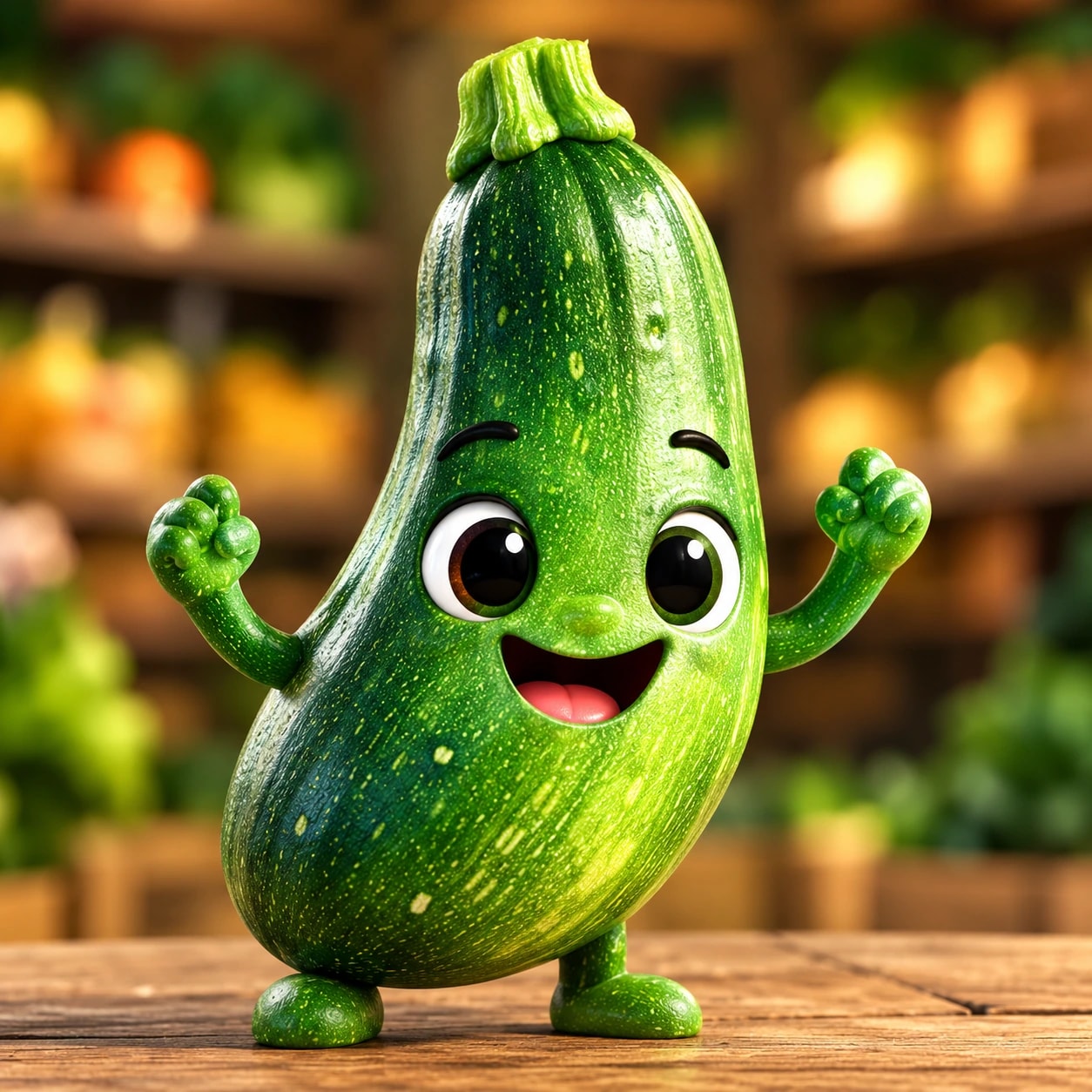 Personnage POWER Courgettes