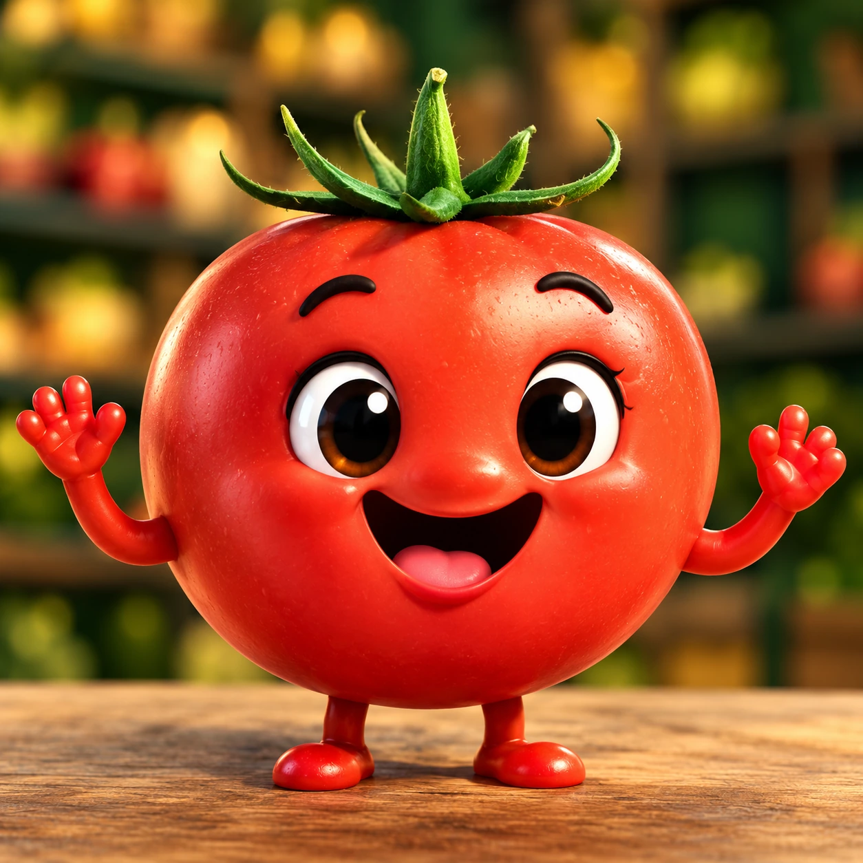 Mascotte Tomate